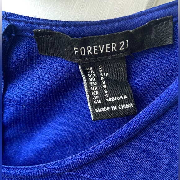 Forever 21 Bodycon Cutout Zipper Mini Dress - Picture 5 of 5